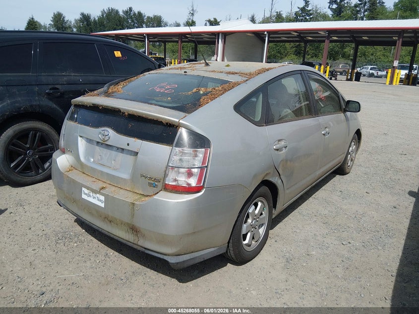 2005 Toyota Prius VIN JTDKB20U857024725 IAAI salvage auction — NORMAL WEAR, Clear (Washington), sold $500 on 2026-07-22 (photo 4)