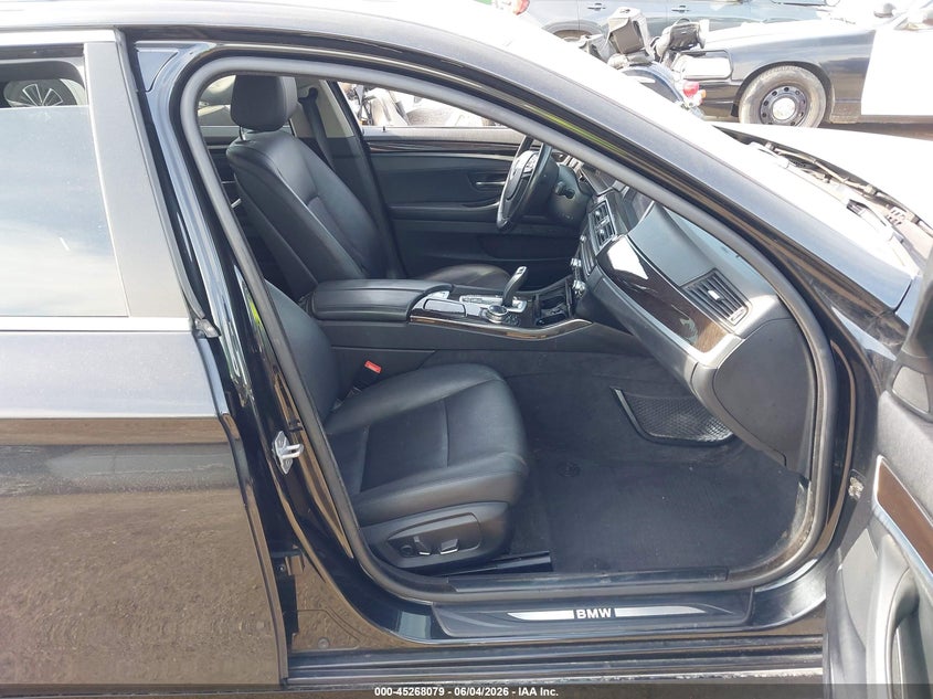 2014 BMW 5er VIN WBA5B3C57ED535431 IAAI salvage auction — SIDE, Previous Salvage (Michigan), sold $1,125 on 2026-07-16 (photo 5)