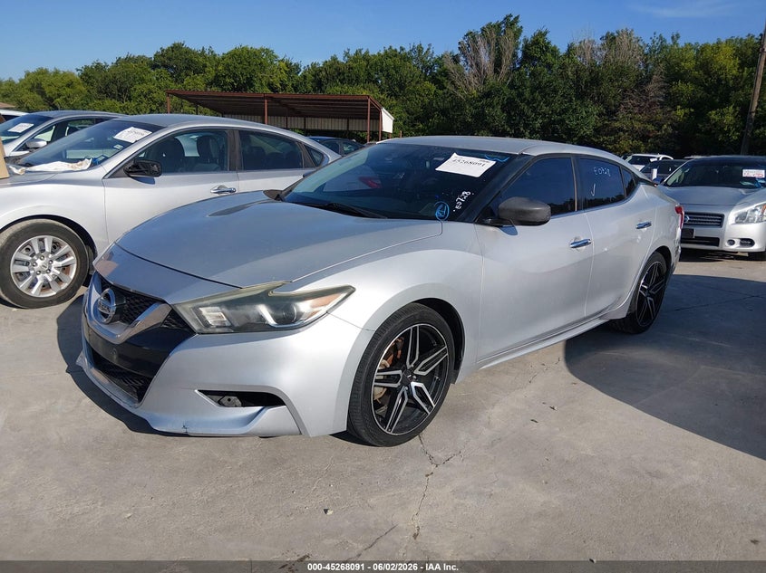2016 Nissan Maxima VIN 1N4AA6AP3GC433939 IAAI salvage auction — NORMAL WEAR, Original (Texas), sold $2,250 on 2026-07-27 (photo 2)