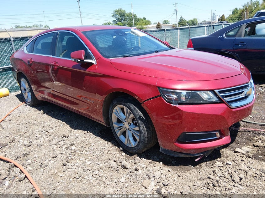 2015 Chevrolet Impala VIN 2G1125S37F9266190 IAAI salvage auction — FRONT END, Salvage Title, sold $2,150 on 2026-07-17 (photo 1)