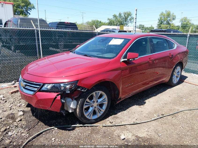 2015 Chevrolet Impala VIN 2G1125S37F9266190 IAAI salvage auction — FRONT END, Salvage Title, sold $2,150 on 2026-07-17 (photo 2)