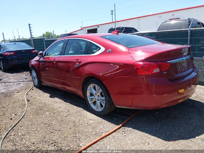 2015 Chevrolet Impala VIN 2G1125S37F9266190 IAAI salvage auction — FRONT END, Salvage Title, sold $2,150 on 2026-07-17 (photo 3)