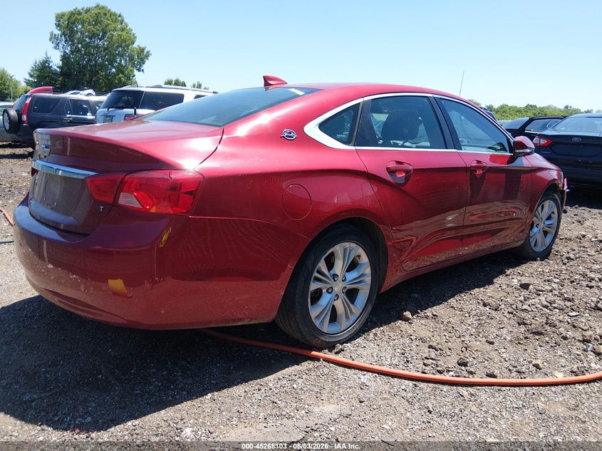 2015 Chevrolet Impala VIN 2G1125S37F9266190 IAAI salvage auction — FRONT END, Salvage Title, sold $2,150 on 2026-07-17 (photo 4)