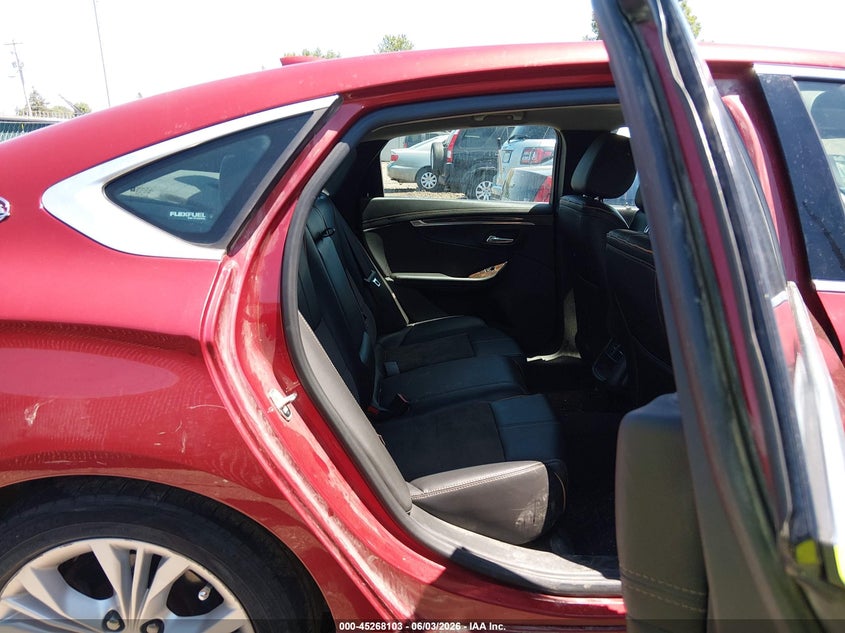 2015 Chevrolet Impala VIN 2G1125S37F9266190 IAAI salvage auction — FRONT END, Salvage Title, sold $2,150 on 2026-07-17 (photo 8)