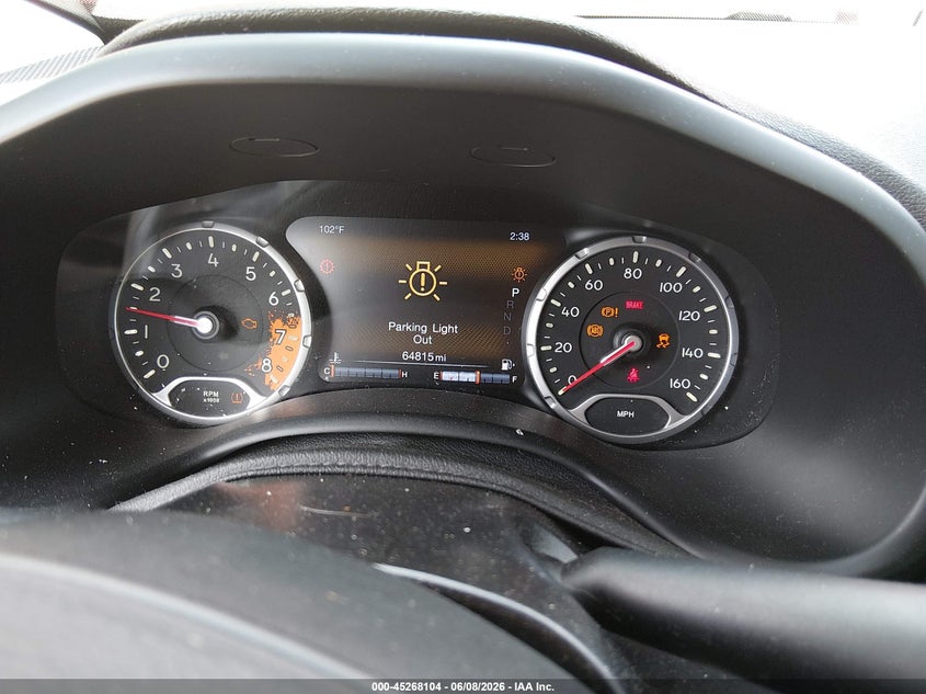 2016 Jeep Renegade VIN ZACCJBDTXGPC46004 IAAI salvage auction — RIGHT FRONT, Salvage Title, sold $875 on 2026-07-21 (photo 7)