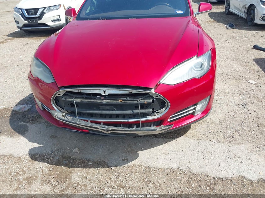 2016 Tesla Model s VIN 5YJSA1E43GF129238 IAAI salvage auction — FRONT END, Clear (Texas), sold $25 on 2026-07-30 (photo 6)