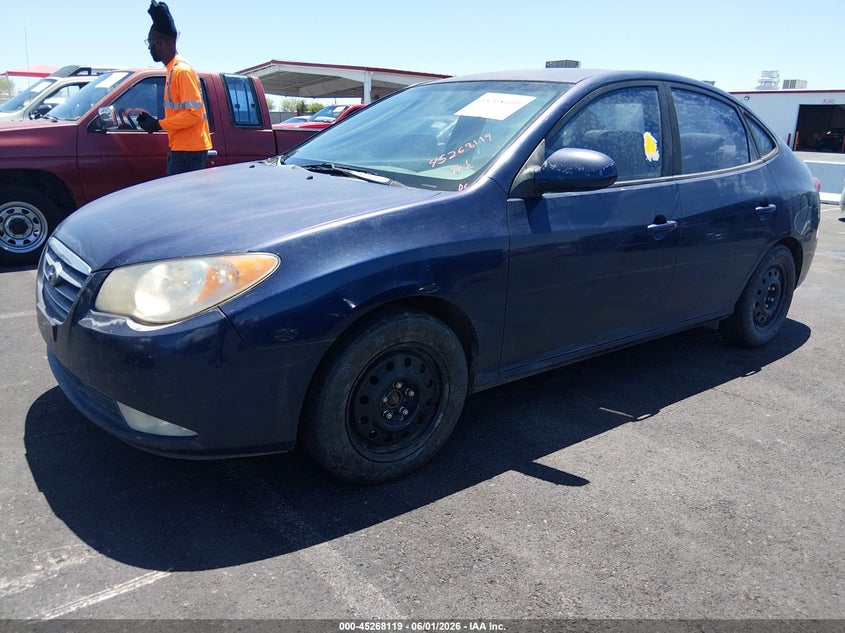 2008 Hyundai Elantra VIN KMHDU46D88U293685 IAAI salvage auction — NORMAL WEAR, Clear (Arizona), sold $450 on 2026-07-17 (photo 2)