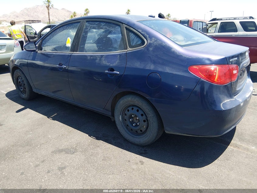 2008 Hyundai Elantra VIN KMHDU46D88U293685 IAAI salvage auction — NORMAL WEAR, Clear (Arizona), sold $450 on 2026-07-17 (photo 3)