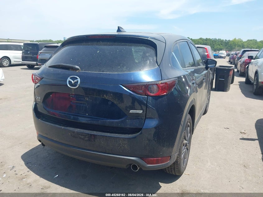 2018 Mazda Cx-5 VIN JM3KFBCM2J0400734 IAAI salvage auction — HAIL, Salvage Title, sold $6,400 on 2026-07-07 (photo 4)