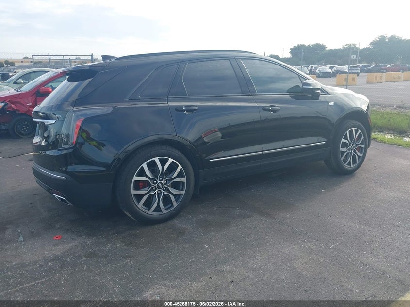 2023 Cadillac Xt5 VIN 1GYKNGRS2PZ222515 IAAI salvage auction — LEFT REAR, Salvage Title, sold $8,200 on 2026-07-23 (photo 4)