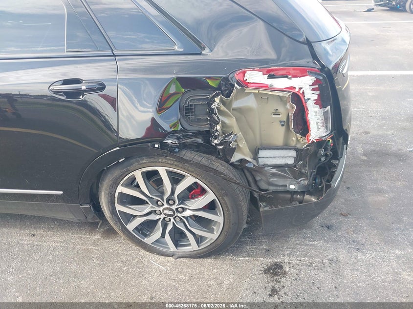 2023 Cadillac Xt5 VIN 1GYKNGRS2PZ222515 IAAI salvage auction — LEFT REAR, Salvage Title, sold $8,200 on 2026-07-23 (photo 6)