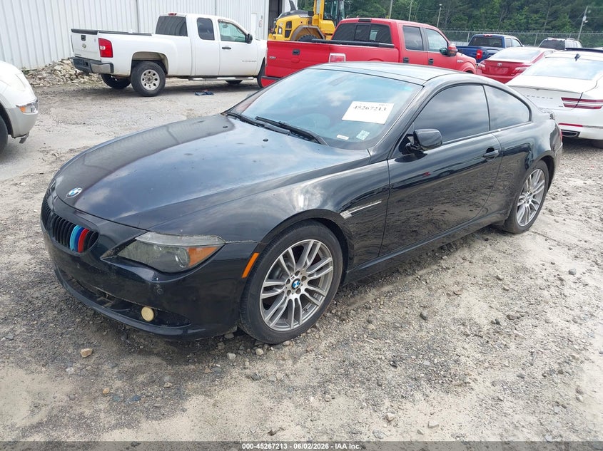 2007 BMW 6 series VIN WBAEH135X7CR51582 IAAI salvage auction — FRONT END, Repossession Paperwork (Georgia), sold $2,700 on 2026-07-09 (photo 2)