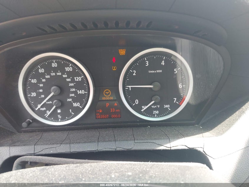 2007 BMW 6 series VIN WBAEH135X7CR51582 IAAI salvage auction — FRONT END, Repossession Paperwork (Georgia), sold $2,700 on 2026-07-09 (photo 7)