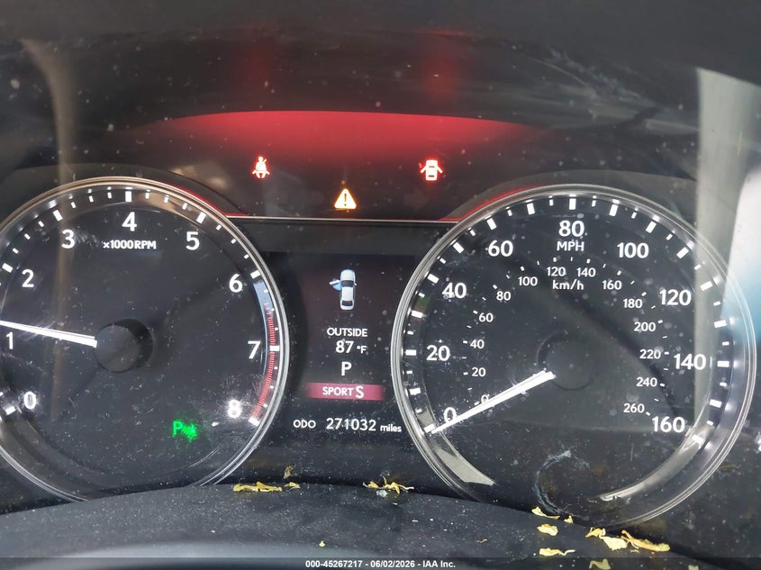 2014 Lexus Gs VIN JTHBE1BL7E5034453 IAAI salvage auction — ROOF, Salvage (California), sold $2,125 on 2026-07-08 (photo 7)