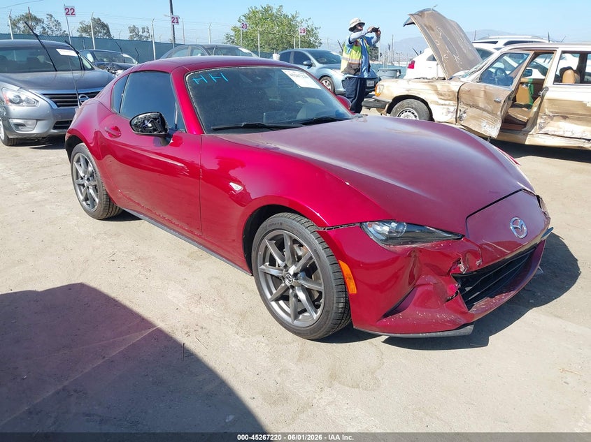 2023 Mazda VIN JM1NDAM79P0553392 IAAI salvage auction — FRONT END, Salvage Title, sold $6,200 on 2026-07-08 (photo 1)