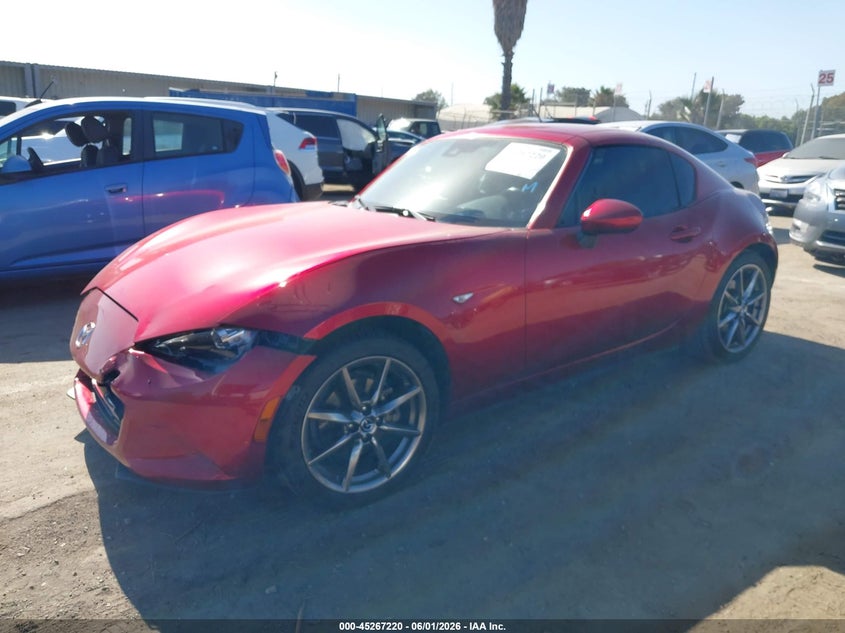 2023 Mazda VIN JM1NDAM79P0553392 IAAI salvage auction — FRONT END, Salvage Title, sold $6,200 on 2026-07-08 (photo 2)