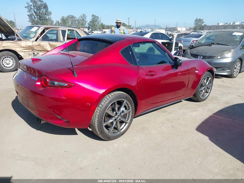 2023 Mazda VIN JM1NDAM79P0553392 IAAI salvage auction — FRONT END, Salvage Title, sold $6,200 on 2026-07-08 (photo 4)