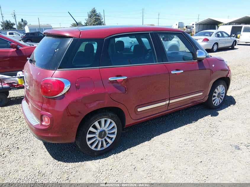 2015 Fiat 500l VIN ZFBCFACHXFZ033386 IAAI salvage auction — NORMAL WEAR, Peddle Clear Public-Restricted (Oregon), sold $25 on 2026-07-06 (photo 4)