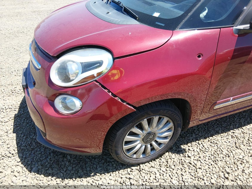 2015 Fiat 500l VIN ZFBCFACHXFZ033386 IAAI salvage auction — NORMAL WEAR, Peddle Clear Public-Restricted (Oregon), sold $25 on 2026-07-06 (photo 6)