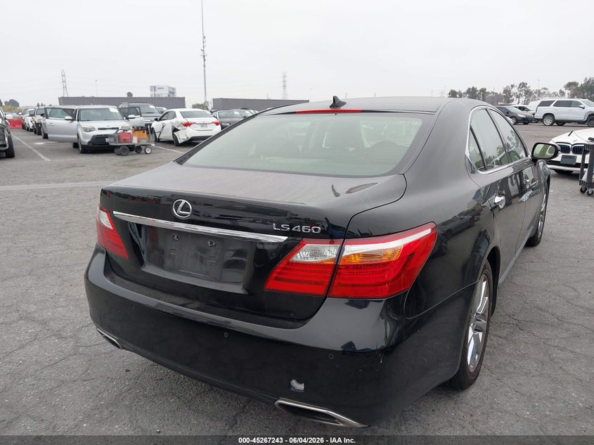 2012 Lexus Ls VIN JTHBL5EF4C5112817 IAAI salvage auction — SIDE, Salvage Title, sold $2,400 on 2026-07-16 (photo 4)
