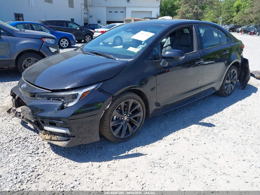 2026 Toyota Corolla VIN 5YFP4MCE4TP271199 IAAI salvage auction — FRONT & REAR, Salvage Title, sold $8,675 on 2026-07-14 (photo 2)
