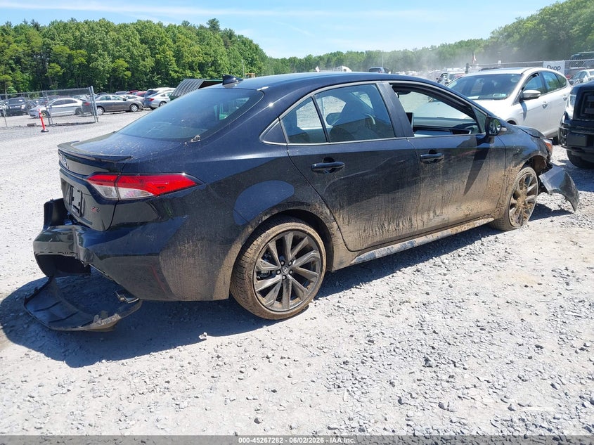 2026 Toyota Corolla VIN 5YFP4MCE4TP271199 IAAI salvage auction — FRONT & REAR, Salvage Title, sold $8,675 on 2026-07-14 (photo 4)