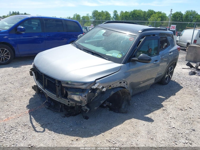 2023 Chevrolet Trailblazer VIN KL79MUSL8PB165705 IAAI salvage auction — FRONT END, Salvage Title, sold $2,525 on 2026-07-09 (photo 6)