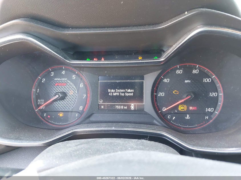 2023 Chevrolet Trailblazer VIN KL79MUSL8PB165705 IAAI salvage auction — FRONT END, Salvage Title, sold $2,525 on 2026-07-09 (photo 7)