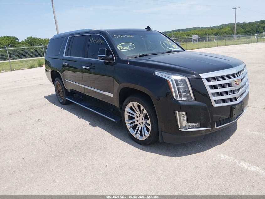 2019 Cadillac Escalade esv VIN 1GYS4JKJXKR235233 IAAI salvage auction — NORMAL WEAR, Repossessed (Missouri), sold $11,450 on 2026-07-23 (photo 1)