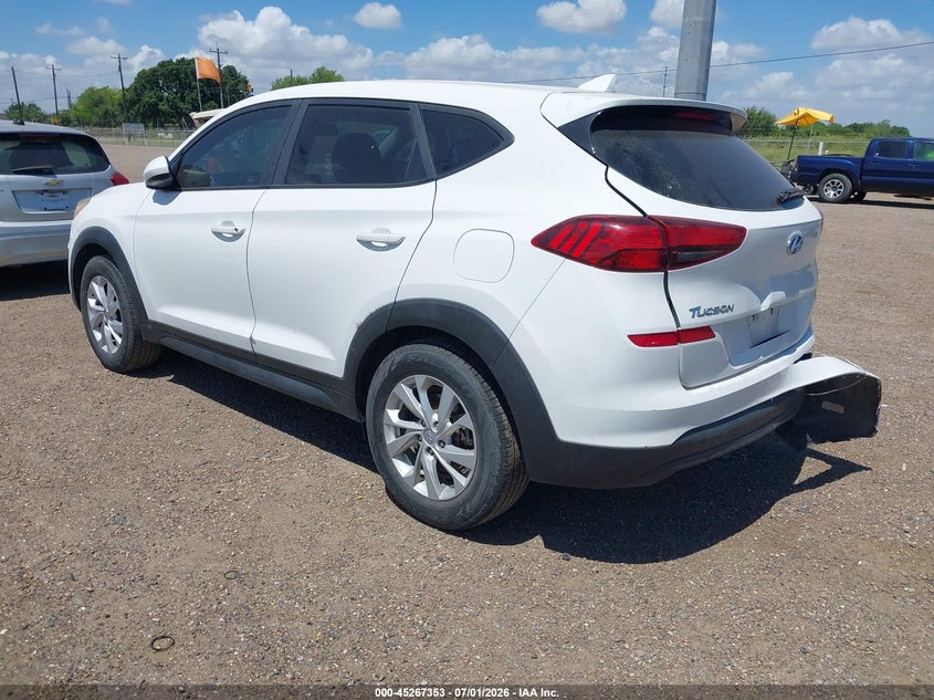 2019 Hyundai Tucson VIN KM8J23A40KU959858 IAAI salvage auction — RIGHT REAR, Salvage (Texas), sold $1,200 on 2026-07-28 (photo 3)