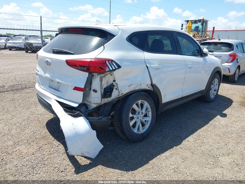 2019 Hyundai Tucson VIN KM8J23A40KU959858 IAAI salvage auction — RIGHT REAR, Salvage (Texas), sold $1,200 on 2026-07-28 (photo 4)