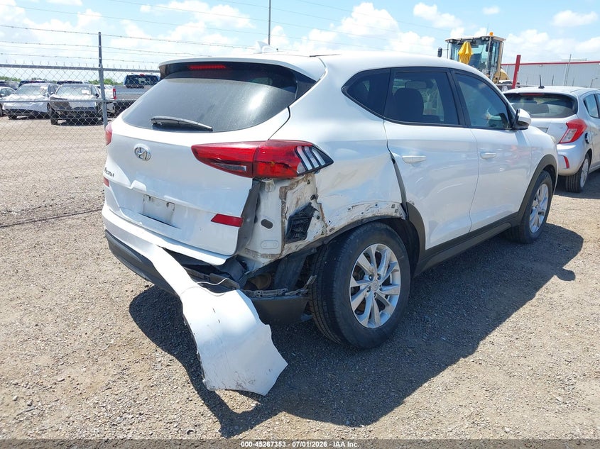 2019 Hyundai Tucson VIN KM8J23A40KU959858 IAAI salvage auction — RIGHT REAR, Salvage (Texas), sold $1,200 on 2026-07-28 (photo 6)