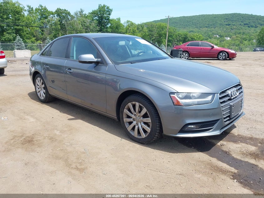 2014 Audi A4 VIN WAUBFAFL6EA075072 IAAI salvage auction — NORMAL WEAR, Clear (New Jersey), sold $1,000 on 2026-07-16 (photo 1)
