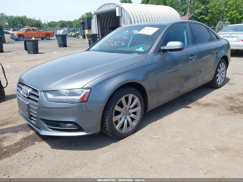 2014 Audi A4 VIN WAUBFAFL6EA075072 IAAI salvage auction — NORMAL WEAR, Clear (New Jersey), sold $1,000 on 2026-07-16 (photo 2)