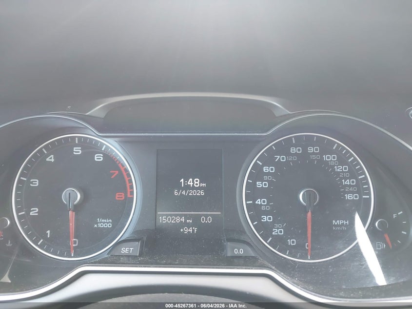 2014 Audi A4 VIN WAUBFAFL6EA075072 IAAI salvage auction — NORMAL WEAR, Clear (New Jersey), sold $1,000 on 2026-07-16 (photo 7)