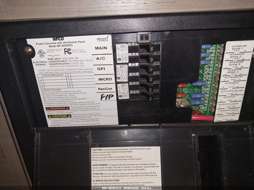 2020 Keystone rv Hideout VIN 4YDT29020L7245077 IAAI salvage auction — HAIL, Clear (Oklahoma), sold $8,100 on 2026-07-15 (photo 7)