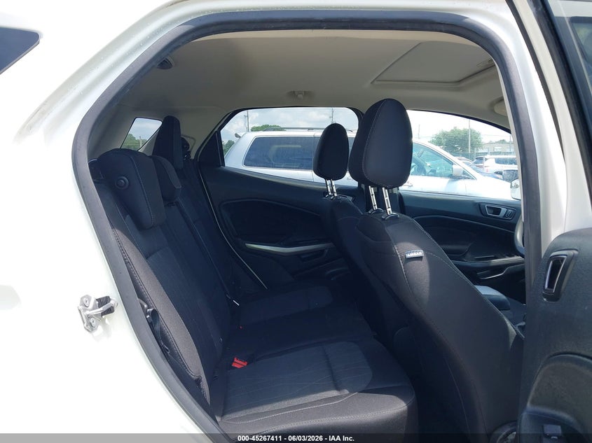 2021 Ford Ecosport VIN MAJ6S3GL2MC411271 IAAI salvage auction — HAIL, Salvage Title, sold $4,000 on 2026-07-26 (photo 8)