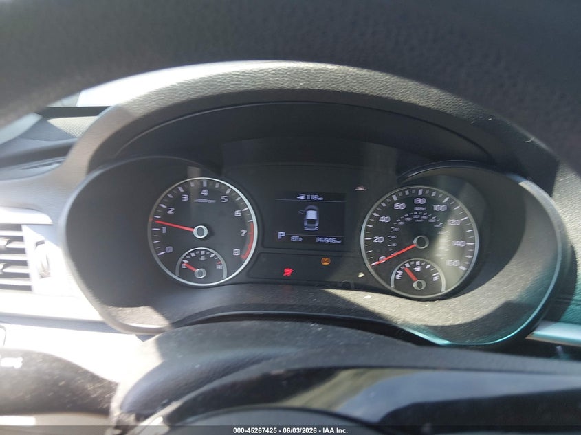 2019 Kia Optima VIN 5XXGT4L33KG280856 IAAI salvage auction — FRONT END, Salvage Title, sold $1,400 on 2026-07-23 (photo 7)