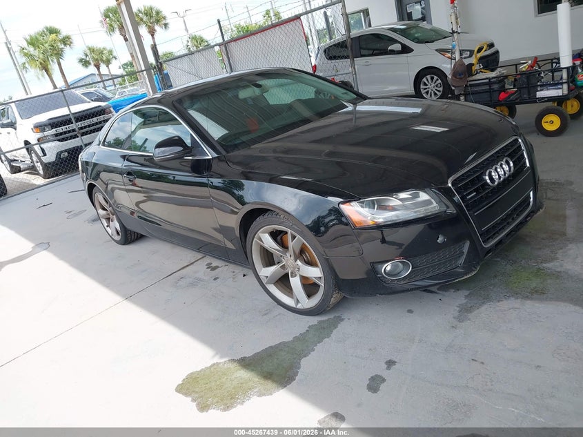 2009 Audi A5 VIN WAUDK78T79A044536 IAAI salvage auction — NORMAL WEAR, Clear (Florida), sold $425 on 2026-07-15 (photo 1)