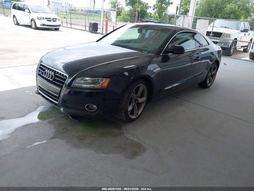 2009 Audi A5 VIN WAUDK78T79A044536 IAAI salvage auction — NORMAL WEAR, Clear (Florida), sold $425 on 2026-07-15 (photo 2)