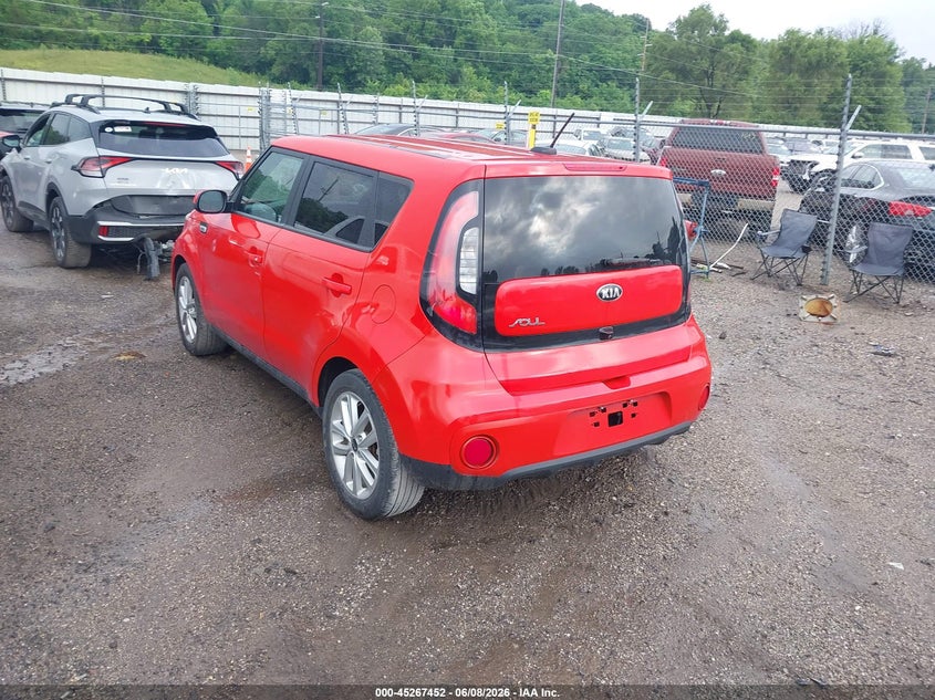 2019 Kia Soul VIN KNDJP3A50K7647343 IAAI salvage auction — HAIL, Salvage (Iowa), sold $2,150 on 2026-07-29 (photo 3)