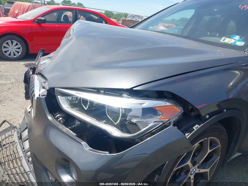 2016 BMW X1 VIN WBXHT3C39G5E52761 IAAI salvage auction — FRONT END, Salvage Title, sold $1,450 on 2026-07-20 (photo 6)