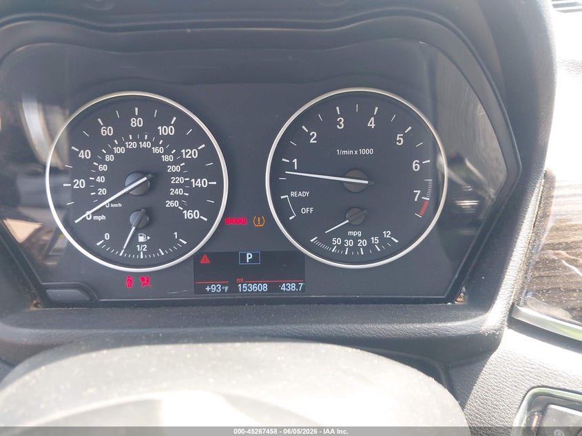 2016 BMW X1 VIN WBXHT3C39G5E52761 IAAI salvage auction — FRONT END, Salvage Title, sold $1,450 on 2026-07-20 (photo 7)