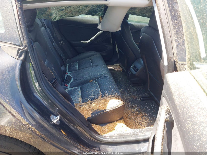 2018 Tesla Model 3 VIN 5YJ3E1EB0JF054349 IAAI salvage auction — ROOF, Salvage Title, sold $2,150 on 2026-07-10 (photo 8)