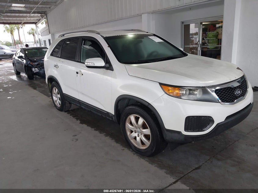 2012 Kia Sorento VIN 5XYKT4A25CG241784 IAAI salvage auction — NORMAL WEAR, Clear (Florida), sold $1,300 on 2026-07-15 (photo 1)