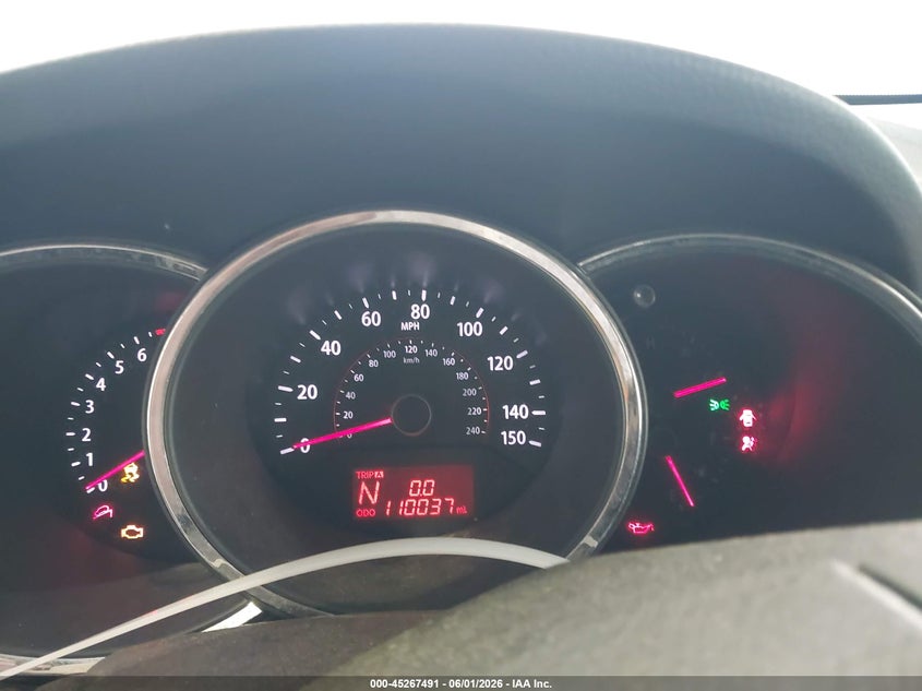 2012 Kia Sorento VIN 5XYKT4A25CG241784 IAAI salvage auction — NORMAL WEAR, Clear (Florida), sold $1,300 on 2026-07-15 (photo 7)