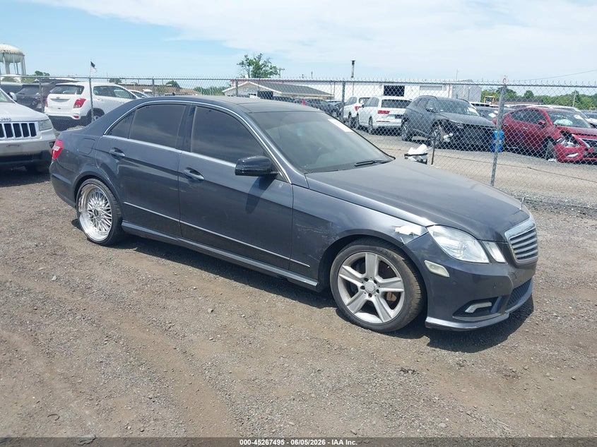 2011 Mercedes-benz E-class VIN WDDHF8HB5BA268650 IAAI salvage auction — NORMAL WEAR, Clear (New Jersey), sold $775 on 2026-07-06 (photo 1)