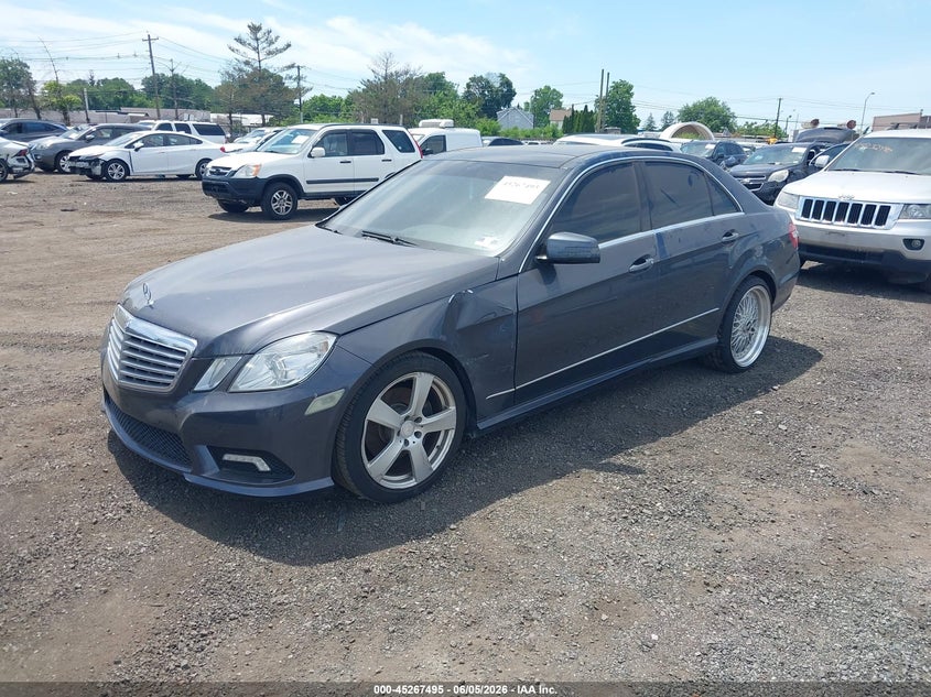 2011 Mercedes-benz E-class VIN WDDHF8HB5BA268650 IAAI salvage auction — NORMAL WEAR, Clear (New Jersey), sold $775 on 2026-07-06 (photo 2)