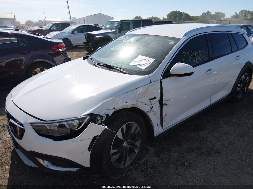 2018 Buick Regal VIN W04GU8SX4J1078606 IAAI salvage auction — LEFT FRONT, Salvage Title, sold $2,550 on 2026-07-18 (photo 6)