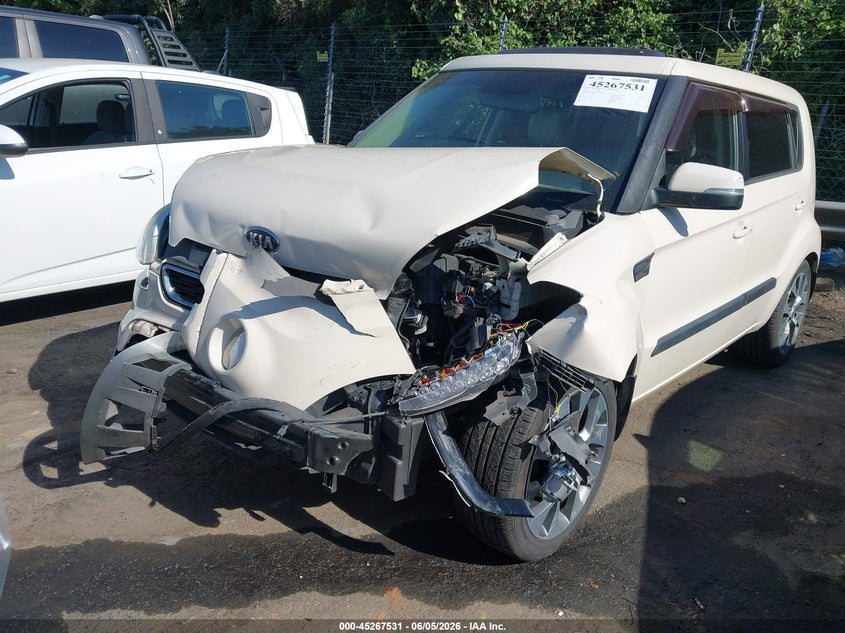 2013 Kia Soul VIN KNDJT2A66D7770078 IAAI salvage auction — FRONT END, Salvage (North Carolina), sold $250 on 2026-07-23 (photo 6)